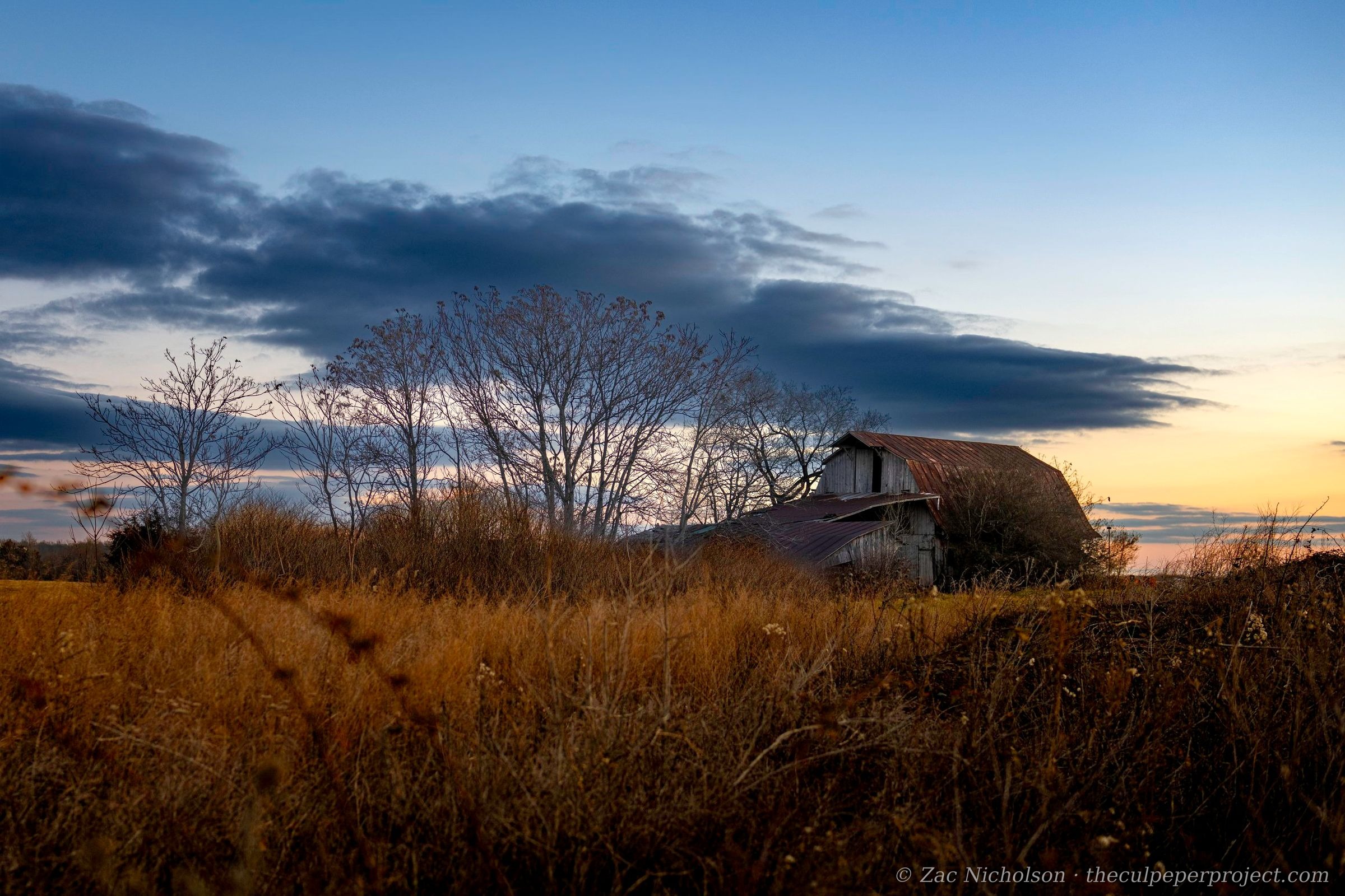 Barn at Sunrise