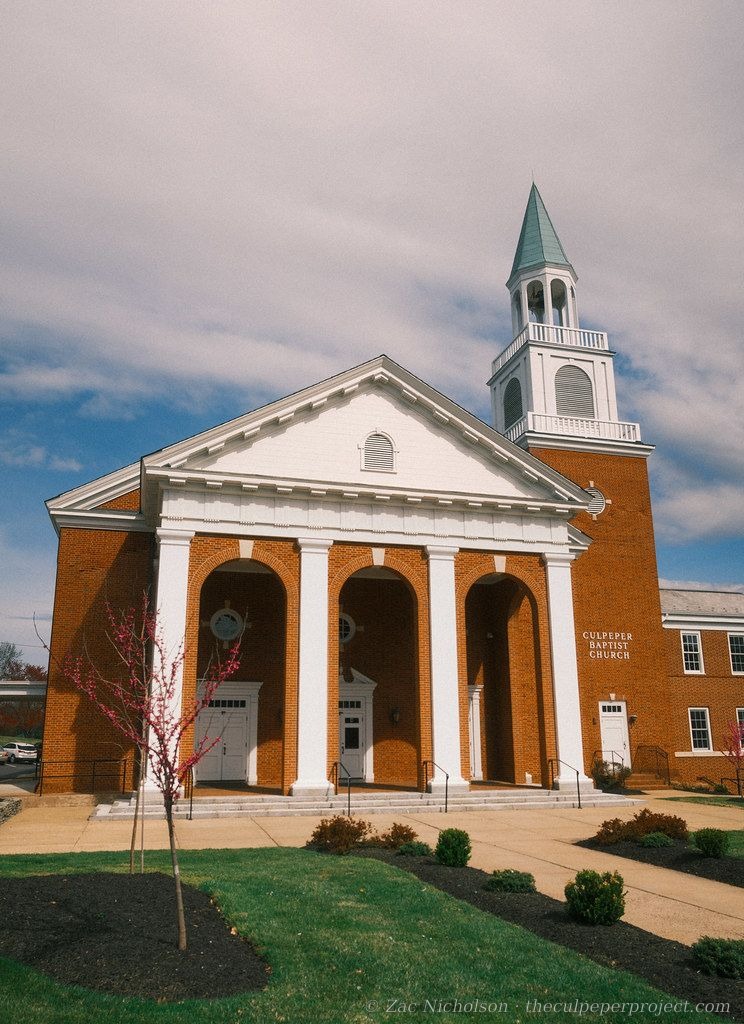 Culpeper Baptist church, Spring 2025
